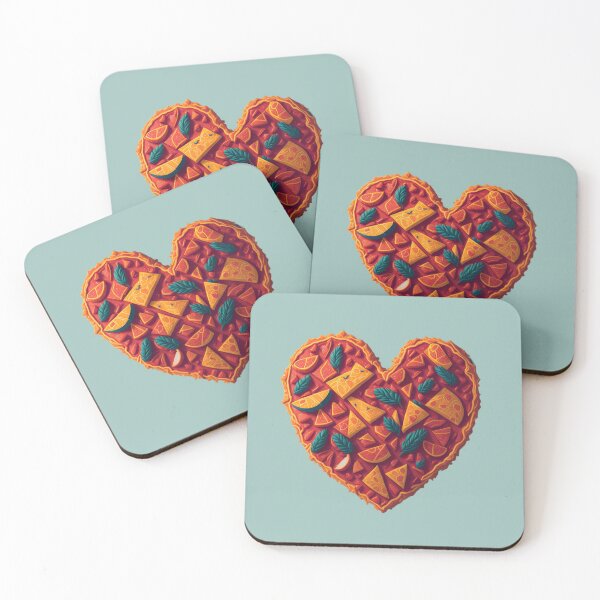 Item preview, Veggie Pie Heart  designed and sold by Digiheart.