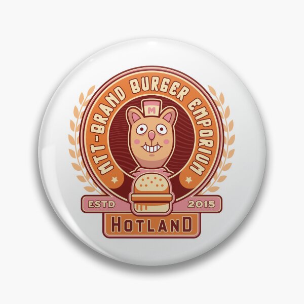 Item preview, Burgerpants Burger Emblem designed and sold by Lagelantee.