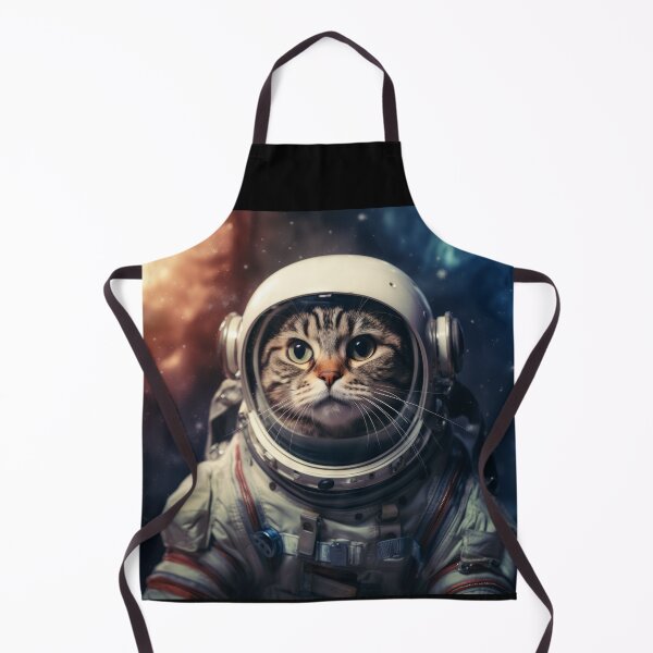 Item preview, Astronaut Cat in Space - American Shorthair designed and sold by Merchgard.