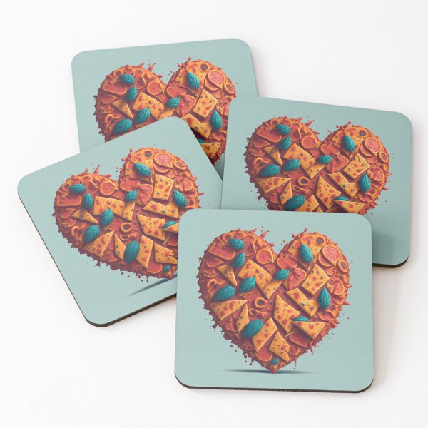 Item preview, Veggie Pie Heart  designed and sold by Digiheart.
