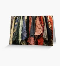 Kimonos Greeting Card