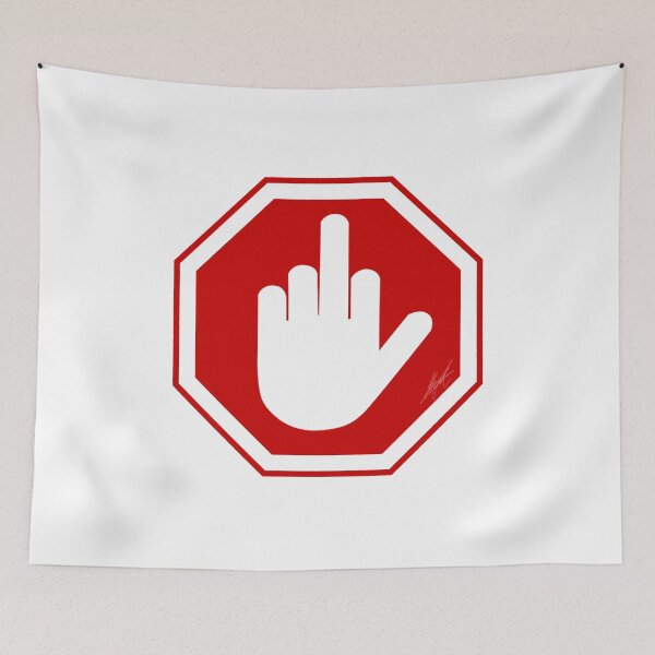 Item preview, DAMAGED STOP SIGN  designed and sold by Elena Ivan - Papadopoulou.