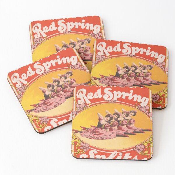 Item preview, STK501717A-Vintage ad for Saratoga Red Spring Splits designed and sold by StocktrekImages.
