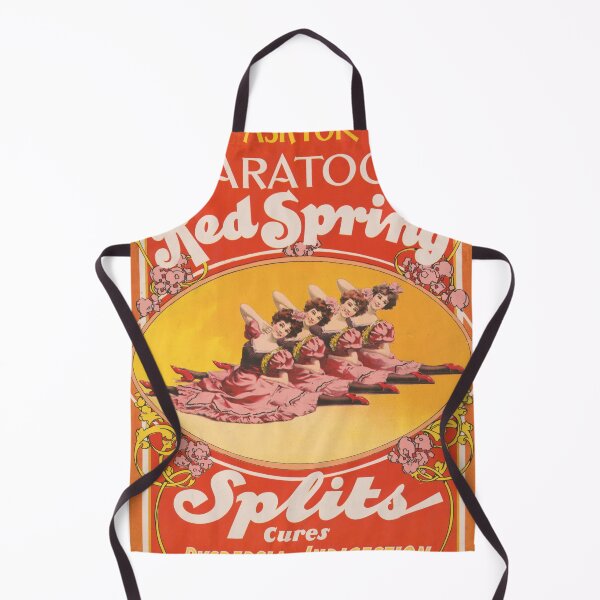 Item preview, STK501717A-Vintage ad for Saratoga Red Spring Splits designed and sold by StocktrekImages.