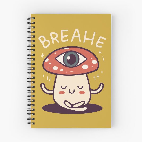 Item preview, Yoga Mushroom Breath Technique | Mystical Breather | The Third Eye Mushroom designed and sold by mindexploration.
