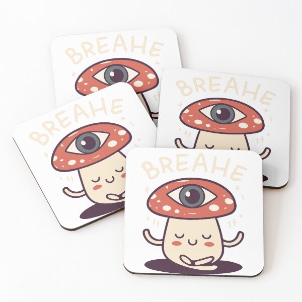 Item preview, Yoga Mushroom Breath Technique | Mystical Breather | The Third Eye Mushroom designed and sold by mindexploration.
