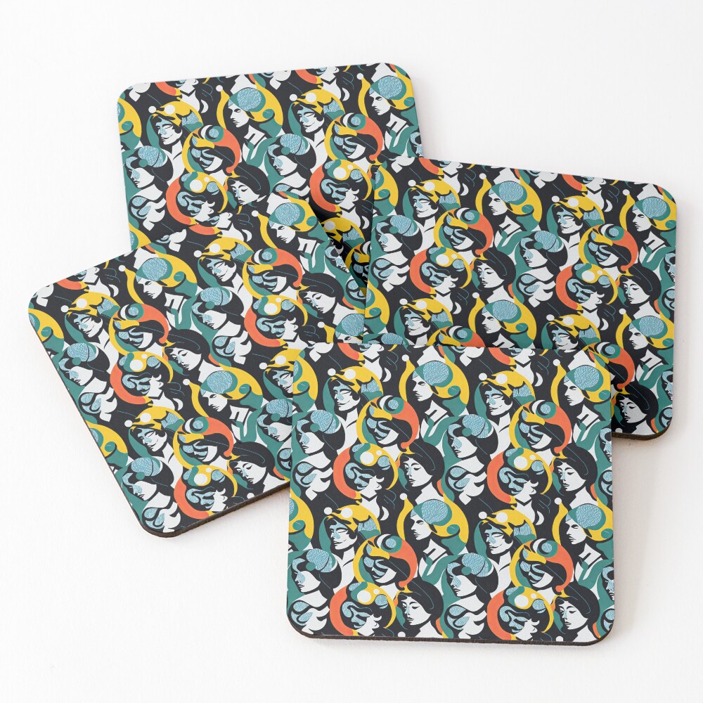 Item preview, Coasters (Set of 4) designed and sold by Houerd.