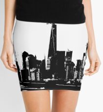 NYC Silhouette Mini Skirt