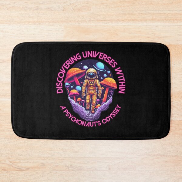 Item preview, Discovering Universes Within, A Psychonauts Odyssey - Pink Text designed and sold by LMBoutique.