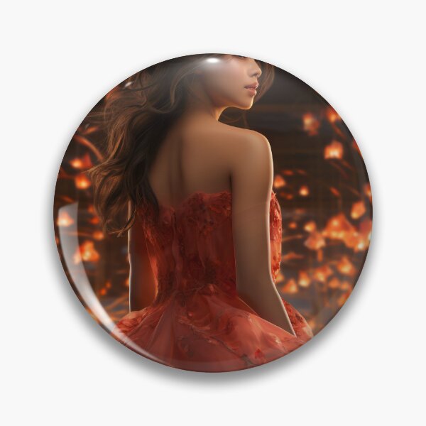 Item preview, Ephemeral Elegance: A Woman in a Flowing Dress Embracing the Sea designed and sold by oanaunciuleanu.