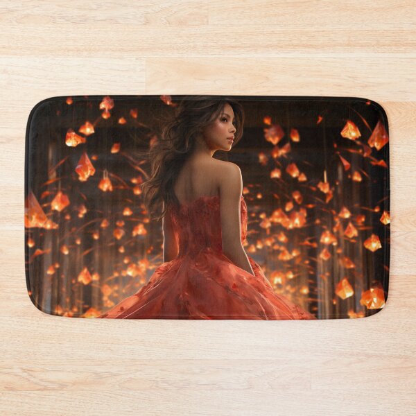 Item preview, Ephemeral Elegance: A Woman in a Flowing Dress Embracing the Sea designed and sold by oanaunciuleanu.