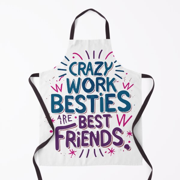 Item preview, Crazy Work Besties are best friends work bestie gift  designed and sold by OlivedesignsIN.