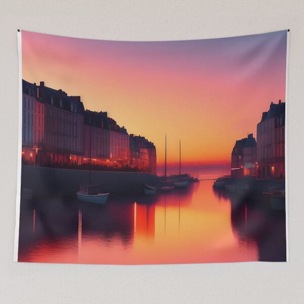 Item preview, SUNSET - BAYONNE designed and sold by ChezVirge.