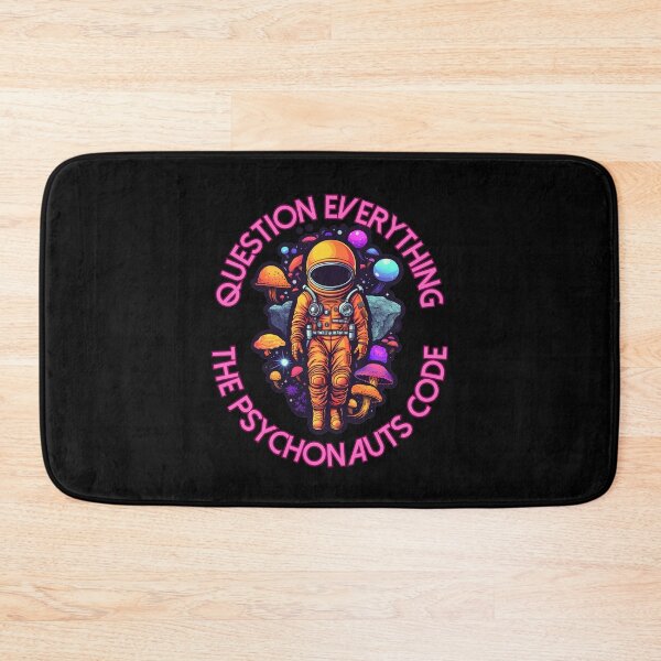 Item preview, Question Everything, The Psychonauts Code - Pink Text designed and sold by LMBoutique.