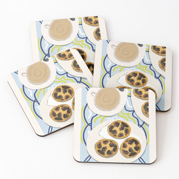 Item preview, Pastel De Nata, Portuguese Tart, Portuguese Pastry, Portuguese Food, Portuguese Dessert, Portuguese Coffee, Custard Tart Print designed and sold by peachcakecanvas.
