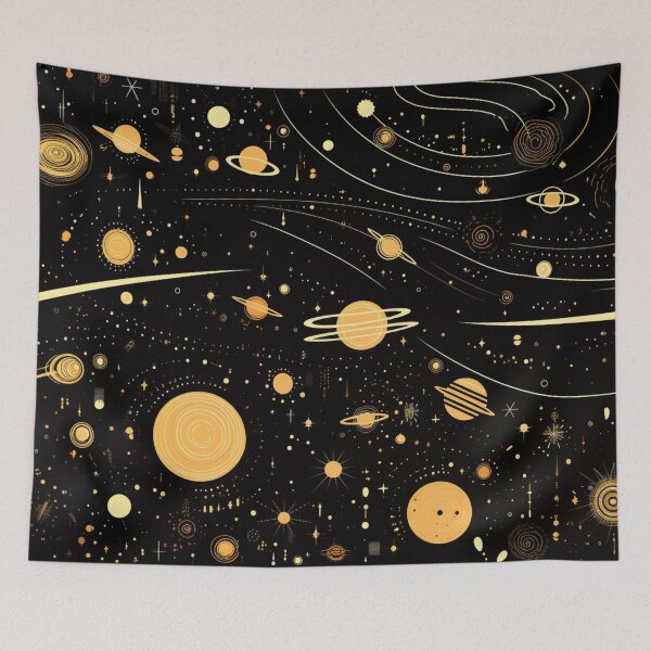Item preview, Objects In Space - Sci Fi Pattern designed and sold by AiHead.