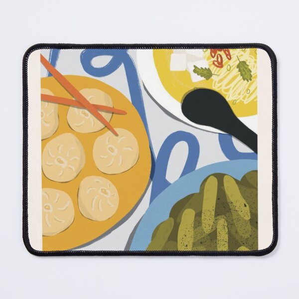 Item preview, Dim Sum Art, Dim Sum Print, Dim Sum Poster, China Food Art, China Cuisine Art, China Dim Sum, Dim Sum Lover, China Dumpling, Baozi Art Print designed and sold by peachcakecanvas.