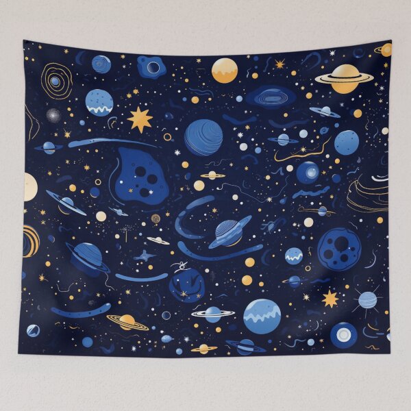 Item preview, #2 Objects In Space - Sci Fi Pattern designed and sold by AiHead.