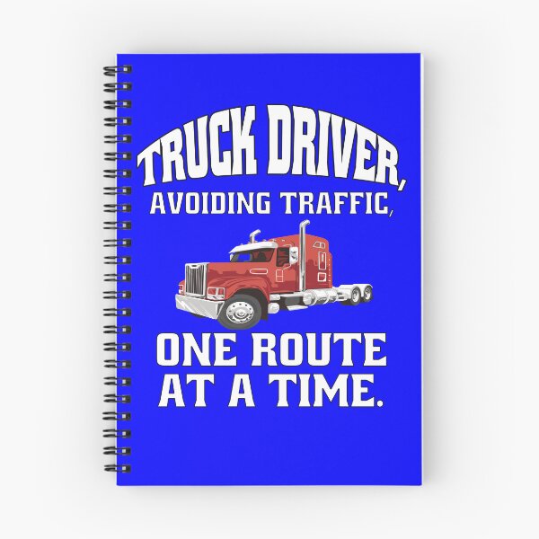 Item preview, Big Rig Truck Driver, Avoiding Traffic, One Route at a Time  designed and sold by fantasticdesign.