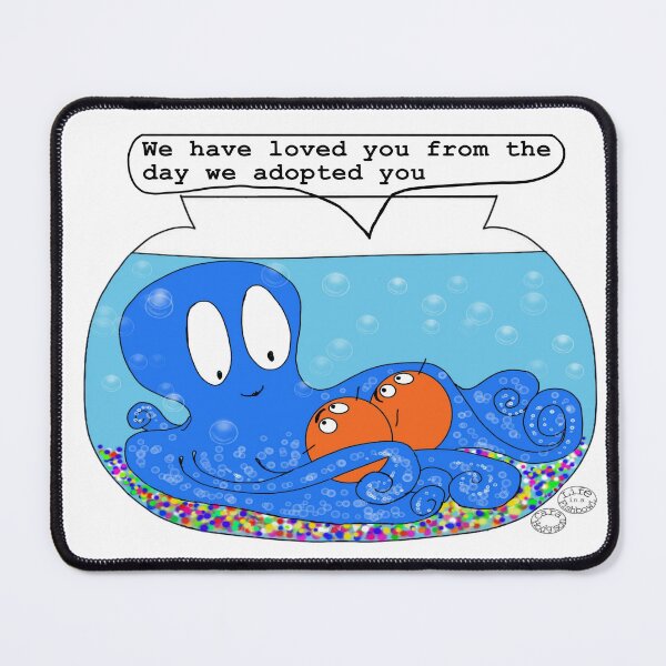 Item preview, Adopted Octopus  designed and sold by carahodgsonart.