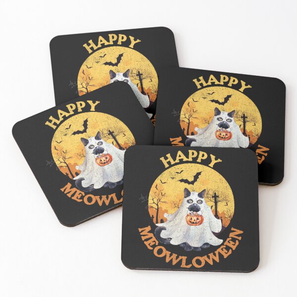 Item preview, Happy Meowloween designed and sold by GuwdTCo.