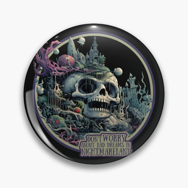 Item preview, Don't worry about bad dreams in Nightmareland designed and sold by Hisirdoux.