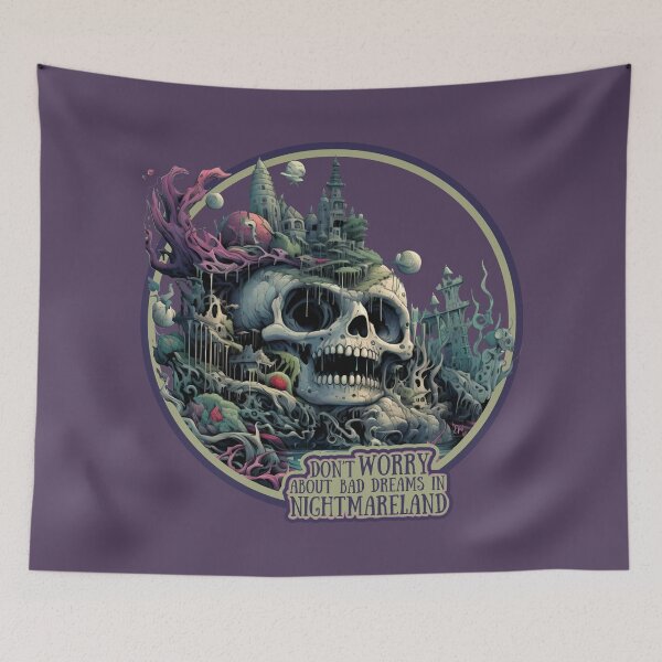 Item preview, Don't worry about bad dreams in Nightmareland designed and sold by Hisirdoux.