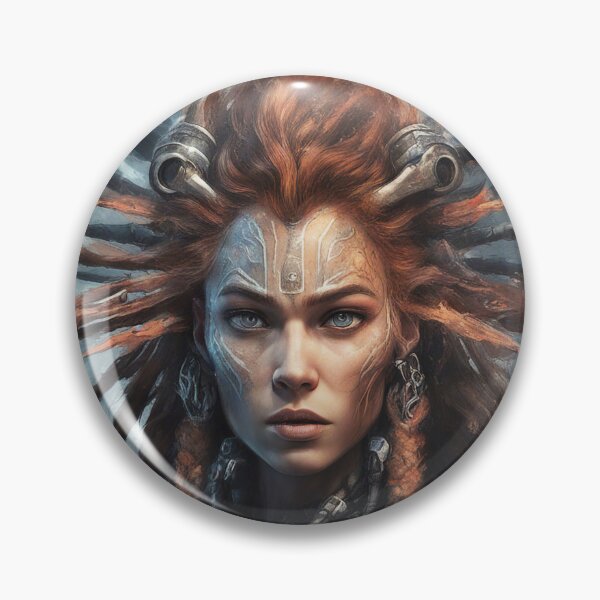 Item preview, Aloy - The Warrior Princess designed and sold by NeonblackArt.