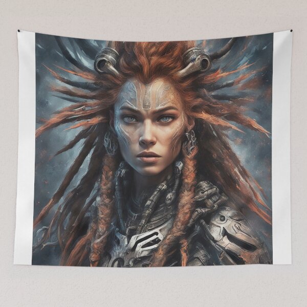 Artikelvorschau, Aloy - The Warrior Princess entworfen und verkauft von NeonblackArt.