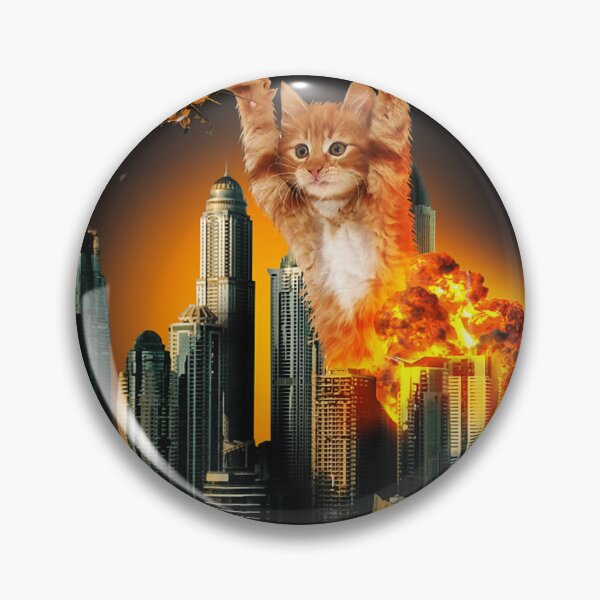 Item preview, Catzilla Kitty For Cat Lovers To Halloween designed and sold by BnAuken.