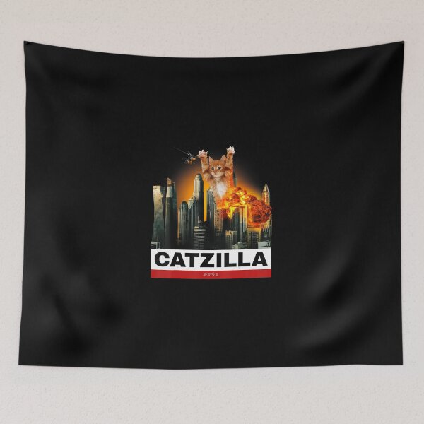 Item preview, Catzilla Kitty For Cat Lovers To Halloween designed and sold by BnAuken.