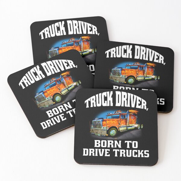 Item preview, Big Rig Truck Driver, Born To Drive Trucks  designed and sold by fantasticdesign.
