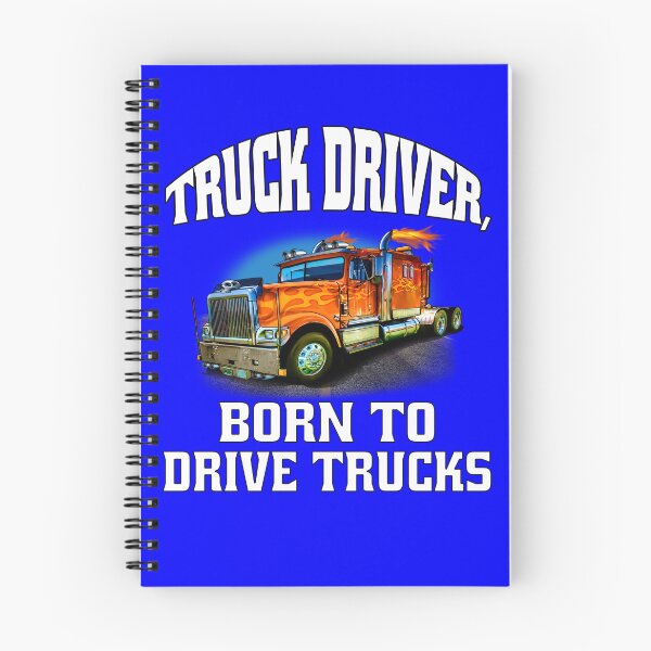 Item preview, Big Rig Truck Driver, Born To Drive Trucks  designed and sold by fantasticdesign.