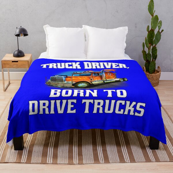 Item preview, Big Rig Truck Driver, Born To Drive Trucks designed and sold by fantasticdesign.