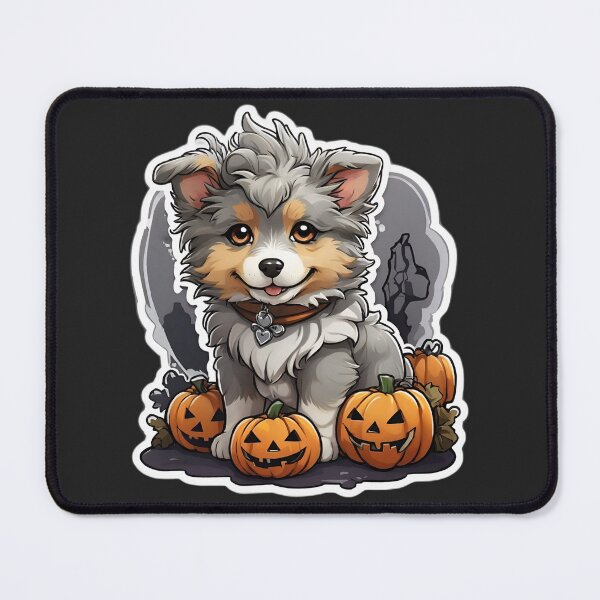 Item preview, Pumpkin faithful pup, Shetland sheepdog designed and sold by DBPauwels.