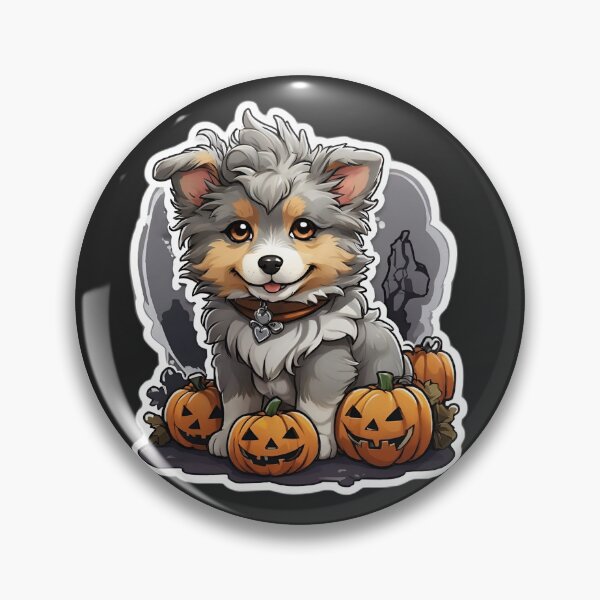 Item preview, Pumpkin faithful pup, Shetland sheepdog designed and sold by DBPauwels.