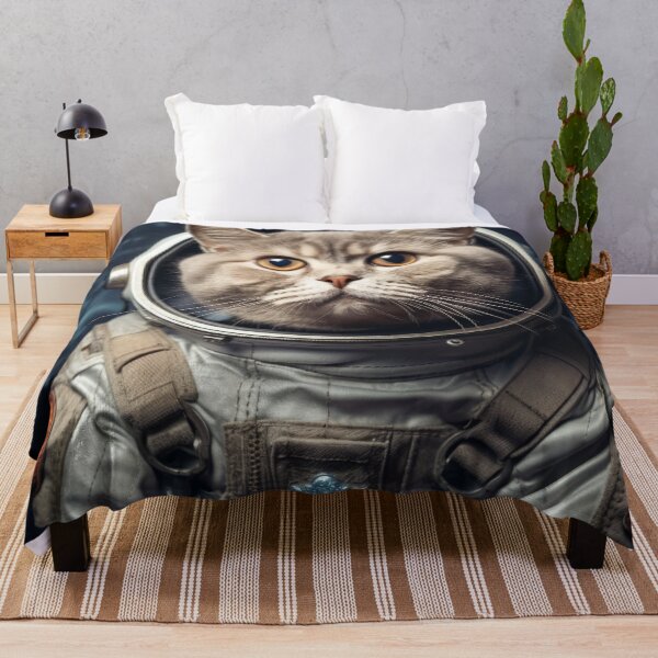 Item preview, Astronaut Cat in Space - British Shorthair designed and sold by Merchgard.