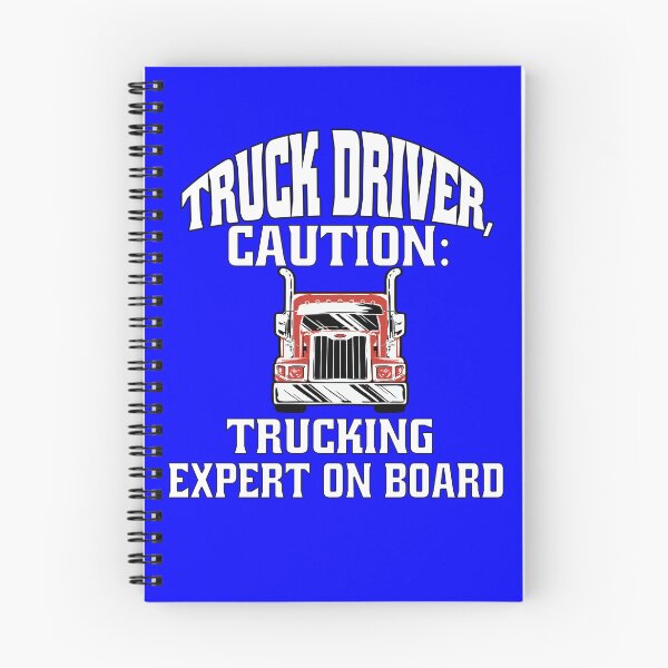 Item preview, Big Rig Truck Driver, Caution: Trucking Expert On Board  designed and sold by fantasticdesign.