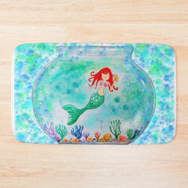 Item preview, My Pet Mermaid. Life in a Fishbowl designed and sold by carahodgsonart.