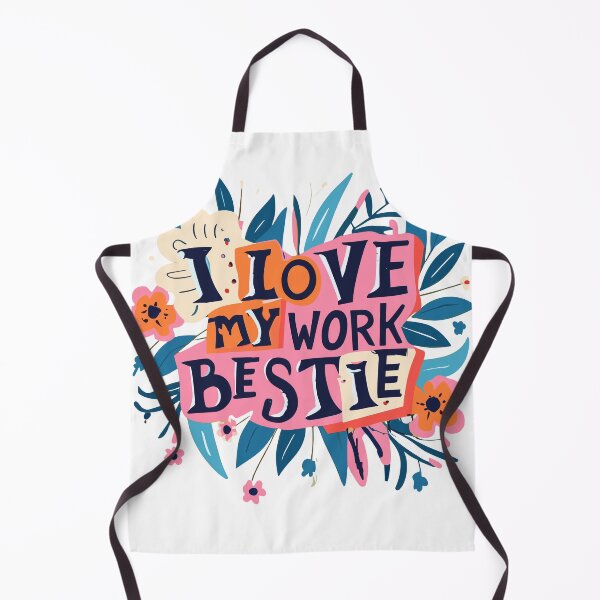 Item preview, I love my work bestie work bestie gift  designed and sold by OlivedesignsIN.