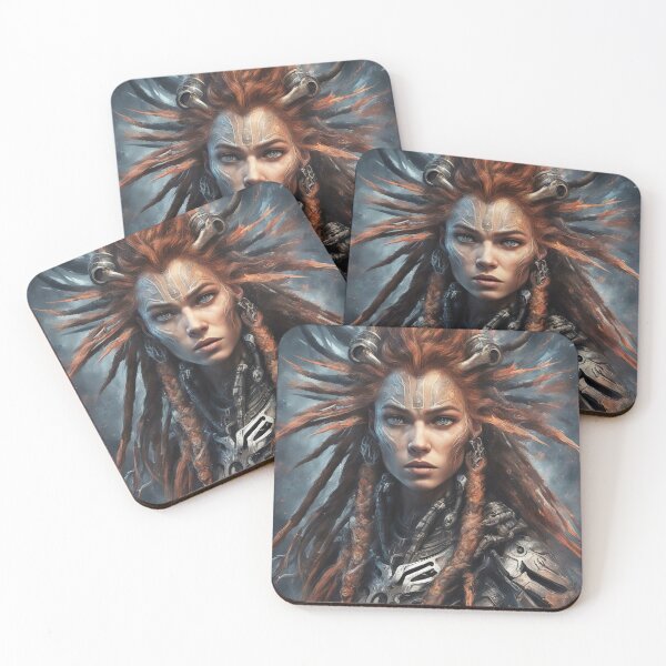 Item preview, Aloy - The Warrior Princess designed and sold by NeonblackArt.