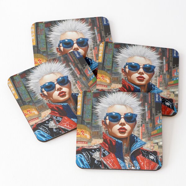 Item preview, Punk Vibes - Cyber City Cityscape designed and sold by Delerat7.