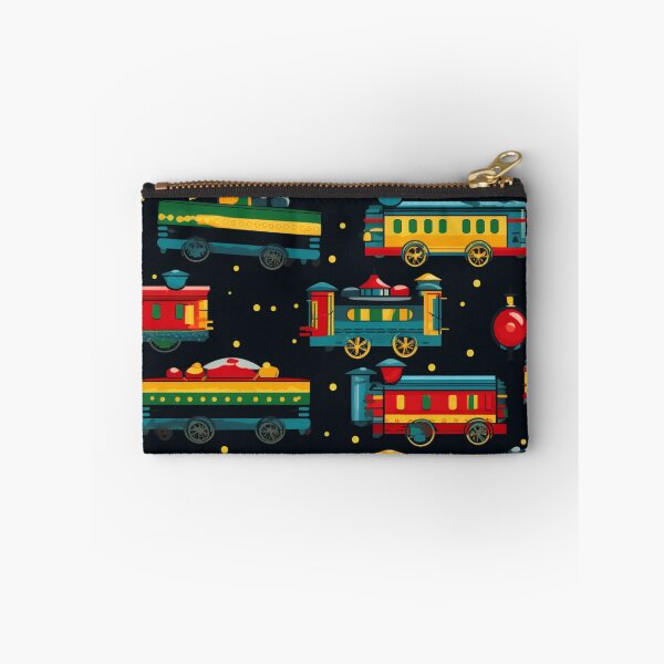 Item preview, Colorful fantasy pattern blue red green turquoise yellow black ornaments railways designed and sold by G-M-Designs.