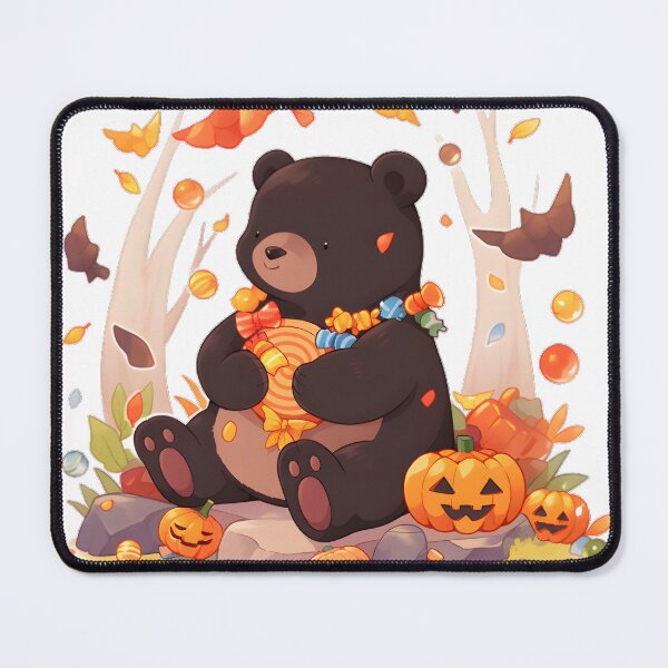 Item preview, Autumn Candy Bear designed and sold by 2RedFox.