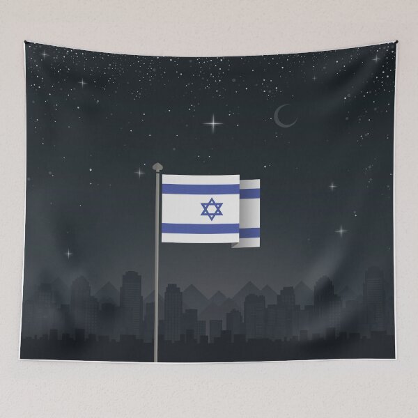 Item preview, Israel designed and sold by FlatFlags.