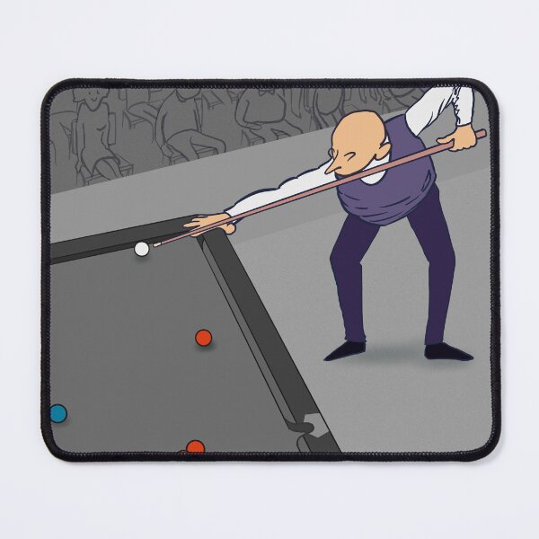 Item preview, Snooker player in colour and black and white designed and sold by trevordaltonart.
