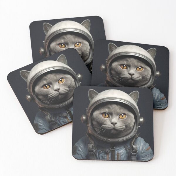 Item preview, Astronaut Cat in Space - Chartreux designed and sold by Merchgard.