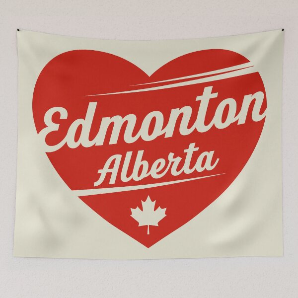 Aperçu de l'œuvre J'adore Edmonton, Alberta créée et vendue par studio838.