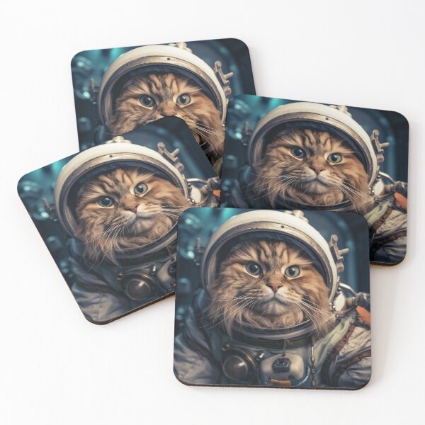 Item preview, Astronaut Cat in Space - Cymric designed and sold by Merchgard.