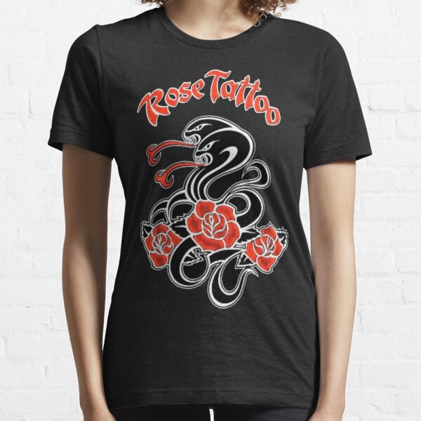 Rose tattoo best sale band shirt